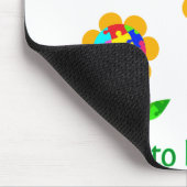 自閉症意識ひまわり マウスパッド (コーナー)