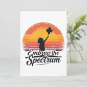 自閉症意識を抱く 案内状 (スタンド正面)