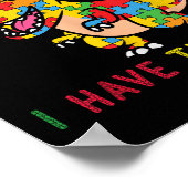 自閉症意識を持って親切である ポスター (角)