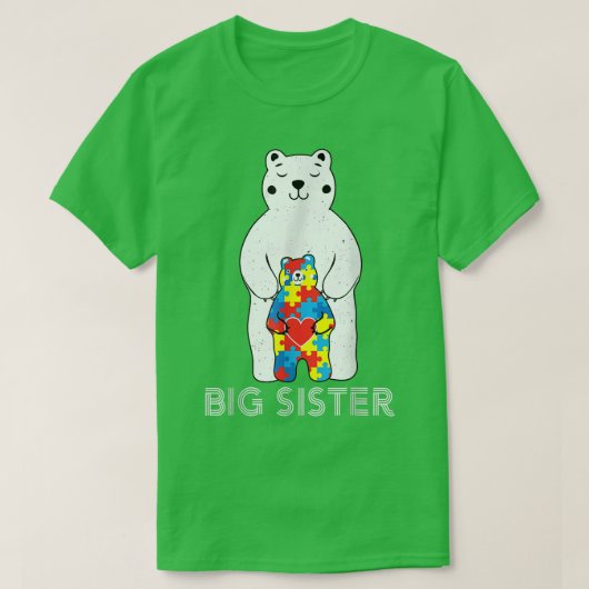 自閉症意識を持つ姉 Tシャツ (デザイン正面)