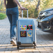 自閉症意識エキストララージビニールシールシート シール (スーツケースインサイチュ)