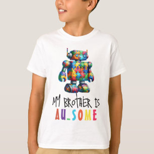 自閉症意識キッズファミリーサポート Tシャツ