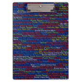 自閉症意識クリップボード クリップボード (正面)