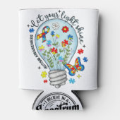 自閉症意識クーラーボックス 缶クーラー (正面)