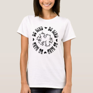 自閉症意識シャツ Tシャツ