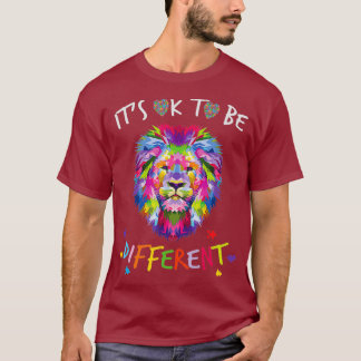 自閉症意識シャツOK 違う to be Tシャツ