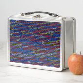 自閉症意識ステンレス製ランチボックス メタルランチボックス (インサイチュ)