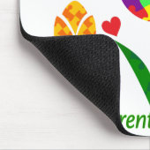 自閉症意識チューリップ マウスパッド (コーナー)