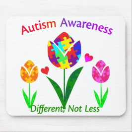 自閉症意識チューリップ マウスパッド