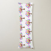 自閉症意識ツリー ボディピロー (正面縦)