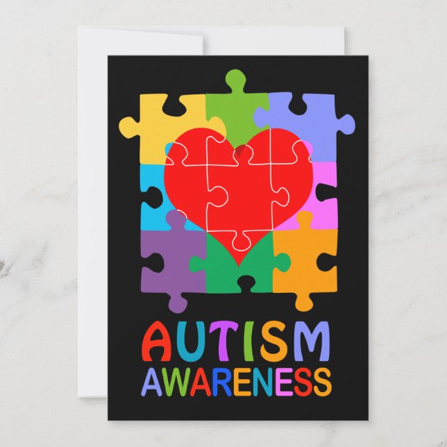 自閉症意識ハート (正面)