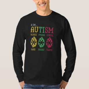 自閉症意識パズル周期表要素Au Tシャツ