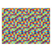 自閉症意識パズルby Shirley Taylor テーブルクロス (正面(横))