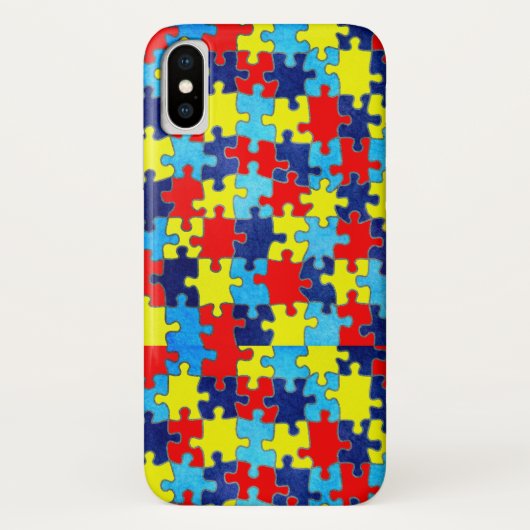 自閉症意識パズルby Shirley Taylor Case-Mate iPhoneケース (裏面)