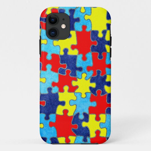 自閉症意識パズルby Shirley Taylor Case-Mate iPhoneケース (裏面)