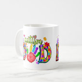 自閉症意識パパマグ コーヒーマグカップ (正面左)