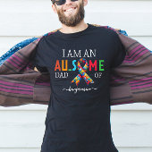 自閉症意識パパ Tシャツ