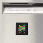 自閉症意識ビデオゲームコントローラパズルPiec マグネット (インサイチュ (食洗機))