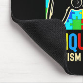 自閉症意識ボーイズガールズビデオゲームコントローラ マウスパッド (コーナー)