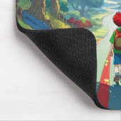 自閉症意識マウスパッド マウスパッド (コーナー)