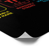 自閉症意識女性母ママ子供たち受け入れサンフロー ポスター (角)