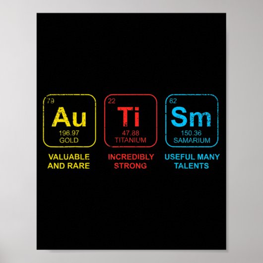 自閉症意識女性母ママ子供たち受け入れサンフロー ポスター (正面)