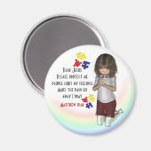 自閉症意識感覚磁石 マグネット (正面/裏面)