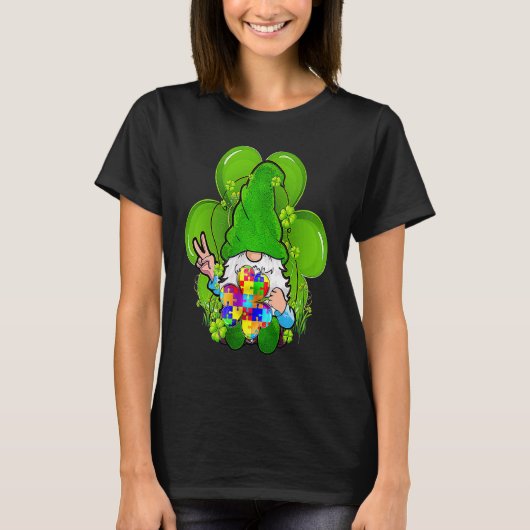 自閉症意識格言シャーロックSt patricks dayK Tシャツ (正面)