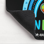 自閉症意識特殊Ed先生ラジエートキンド マウスパッド (コーナー)