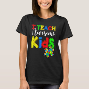 自閉症意識特殊Ed先生S Tシャツ