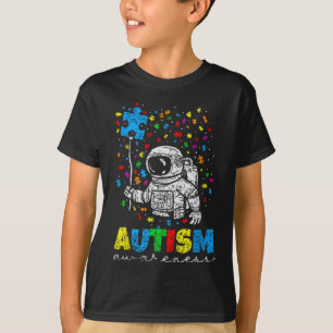 自閉症意識自閉症の自閉症者がAを支持 Tシャツ