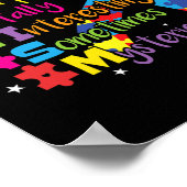 自閉症意識1 ポスター (角)