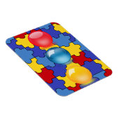 自閉症意識5磁石 マグネット (右側)