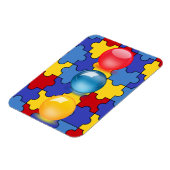 自閉症意識5磁石 マグネット (左側)