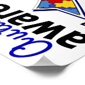 自閉症意識5 ポスター (角)