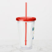 自閉症意識 アクリルタンブラー (右)