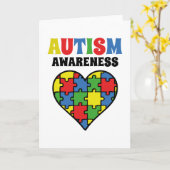 自閉症意識 カード (黄色い花)