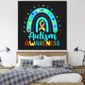 自閉症意識 キャンバスプリント (インサイチュ (寝室))