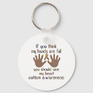 自閉症意識 キーホルダー