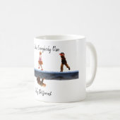 自閉症意識 コーヒーマグカップ (正面右)