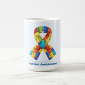 自閉症意識 コーヒーマグカップ (中央)