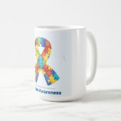 自閉症意識 コーヒーマグカップ (正面右)