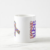 自閉症意識 コーヒーマグカップ (中央)