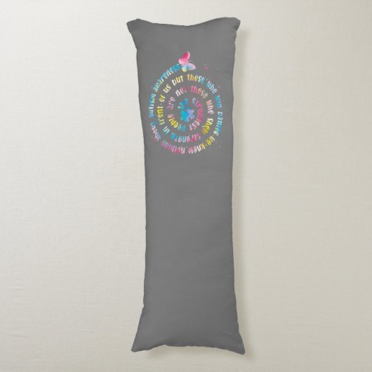 自閉症意識 ボディピロー (正面縦)