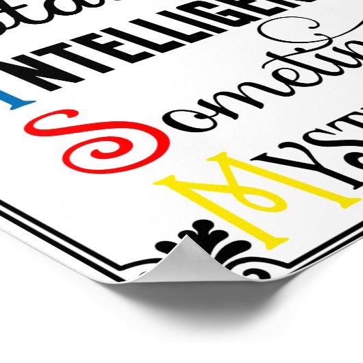 自閉症意識 ポスター (角)