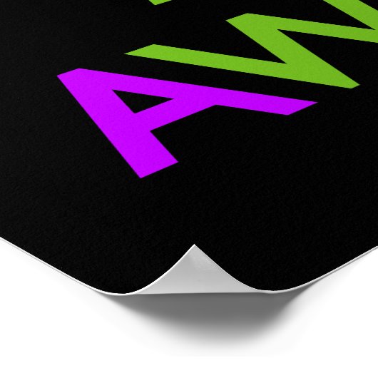 自閉症意識 ポスター (角)