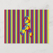 自閉症意識 ポストカード (正面)