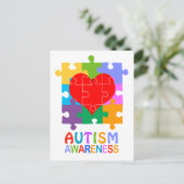 自閉症意識 ポストカード (スタンド正面)