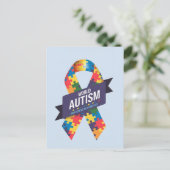 自閉症意識 ポストカード (スタンド正面)