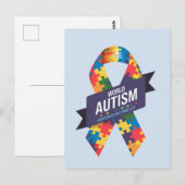 自閉症意識 ポストカード (正面/裏面)